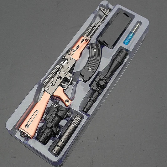 Mini Gun Model Keychain AK47/AKM 1:3 27cm Original