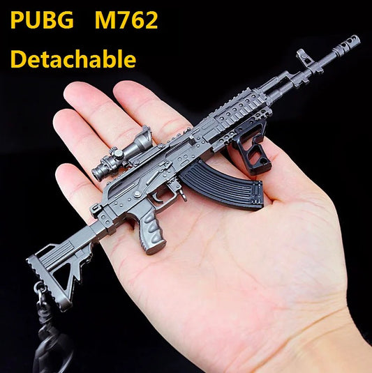 PUBG Mini Gun Model Keychain M762