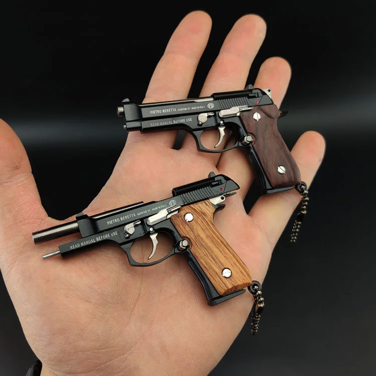 [FUNTIONAL/MODULAR ATTACHMENTS] M1911 Model Metal EDC Fidget Toy Keychain
