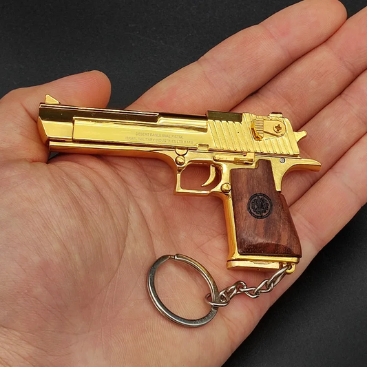 [FUNTIONAL/MODULAR ATTACHMENTS] Desert Eagle Alloy Keychain Fidget Toy